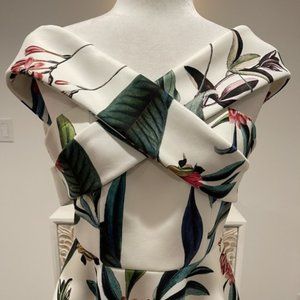 Keepsake - White Floral Cocktail Dress